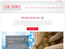 Tablet Screenshot of legalcouncil.org